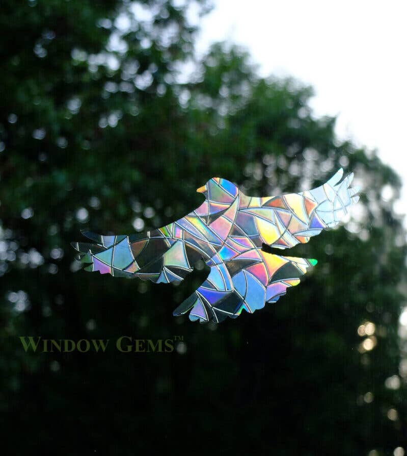 Window Gems - Bird - Window Clings Bird Strike Prevention Decals