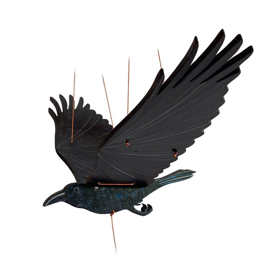 Flying Bird Mobile - Raven Crow
