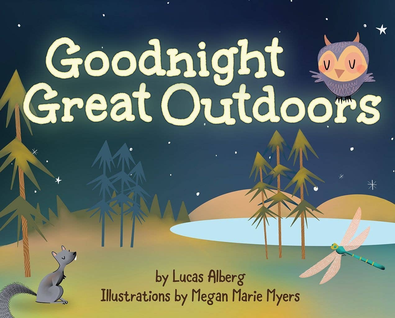 Book - Goodnight Great Outdoors (Nature Time) by Lucas Alberg (Hardback)