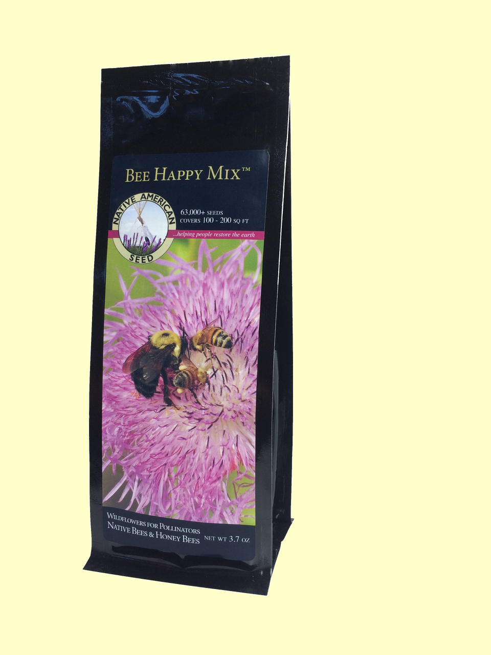 Plants for Birds - Bee Happy Mix - Large Pack (Native American Seed)