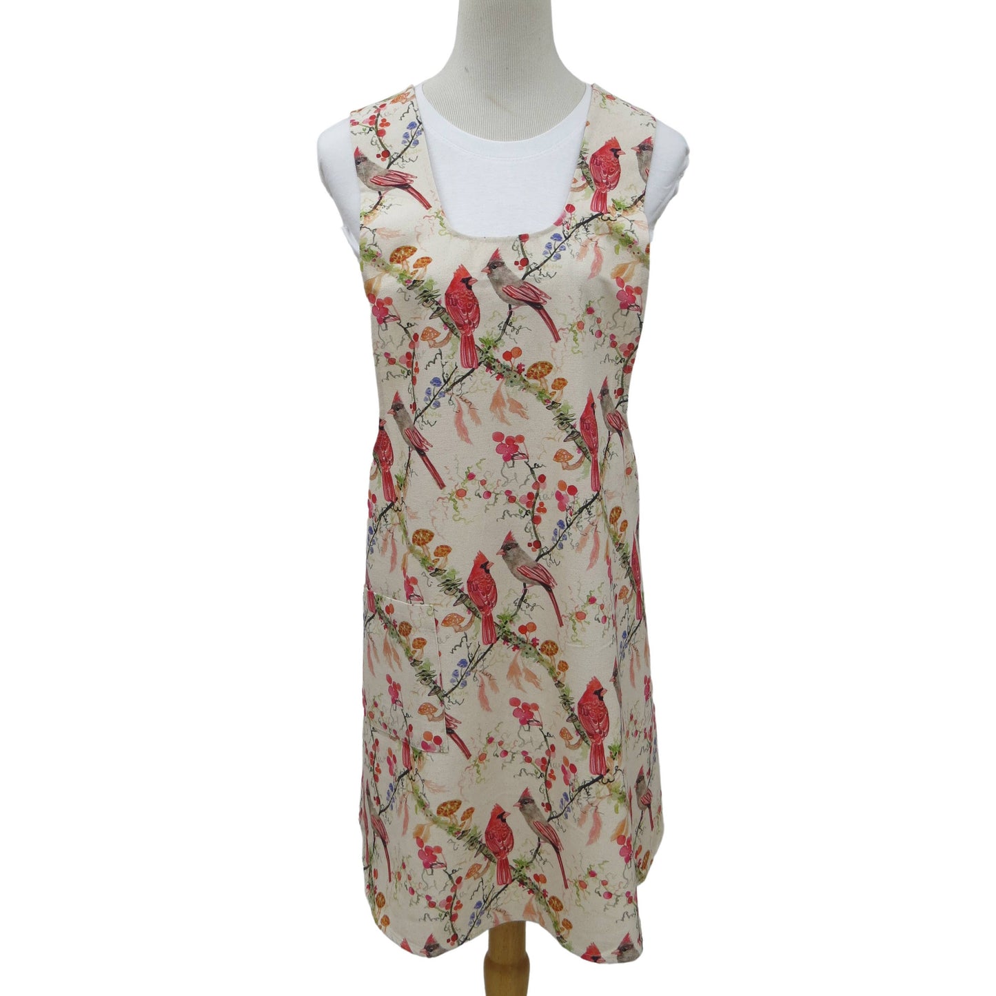 Apron - Pinafore Style - Cardinals