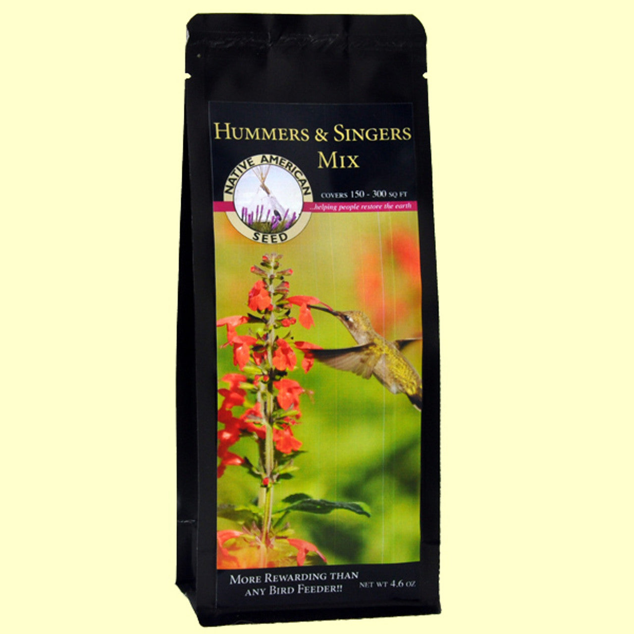 Plants for Birds - Hummers & Singers Mix - Large Pack (Native American Seed)