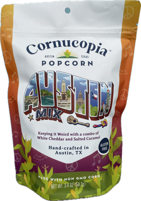 Snacks - Cornucopia Popcorn - Austin Mix Signature Bag (Gluten Free)