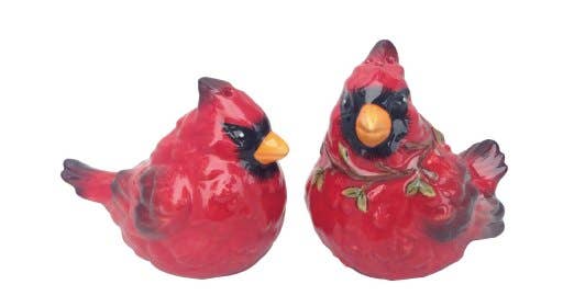 Salt & Pepper Set - Cardinals