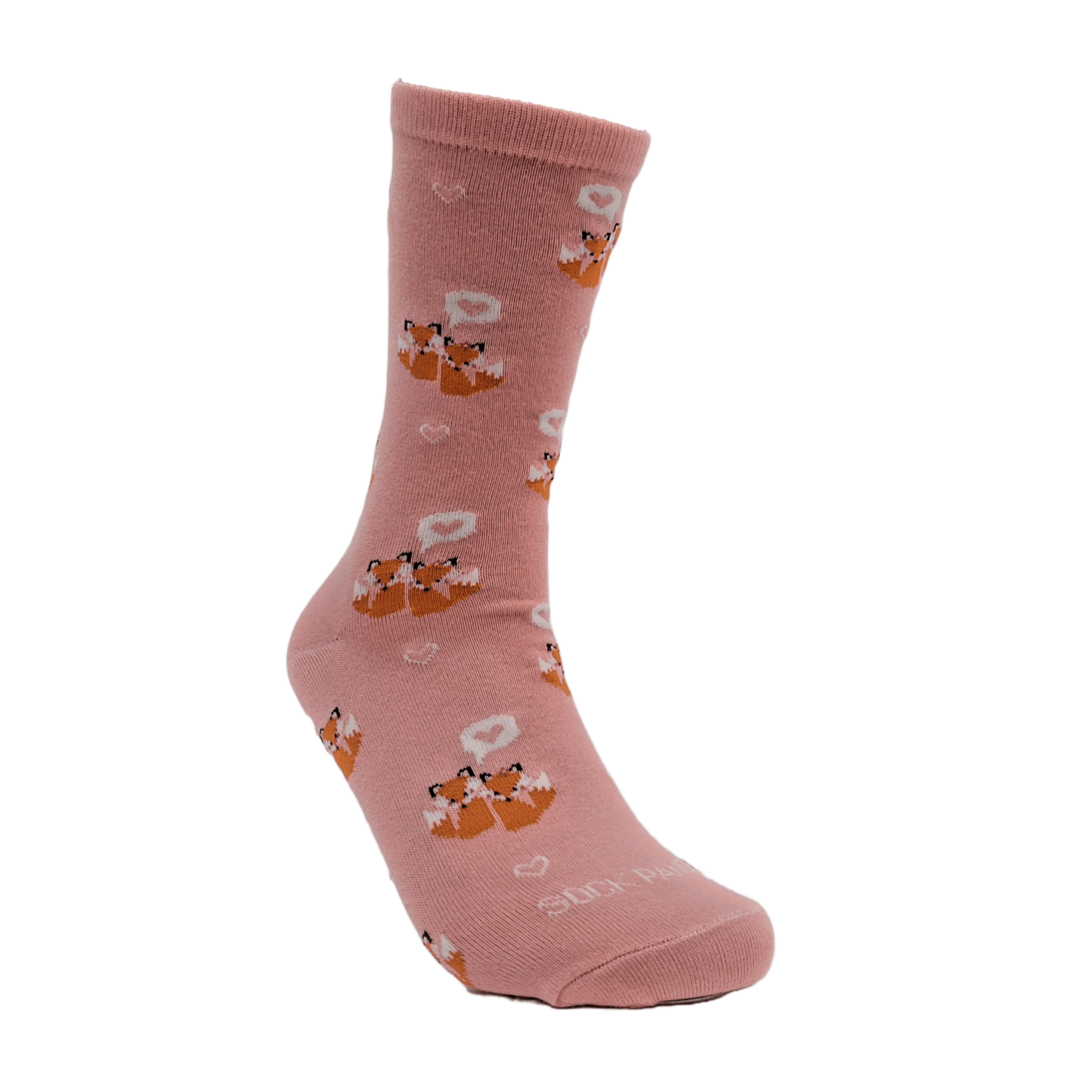 Socks - Adult Medium - Love Foxes