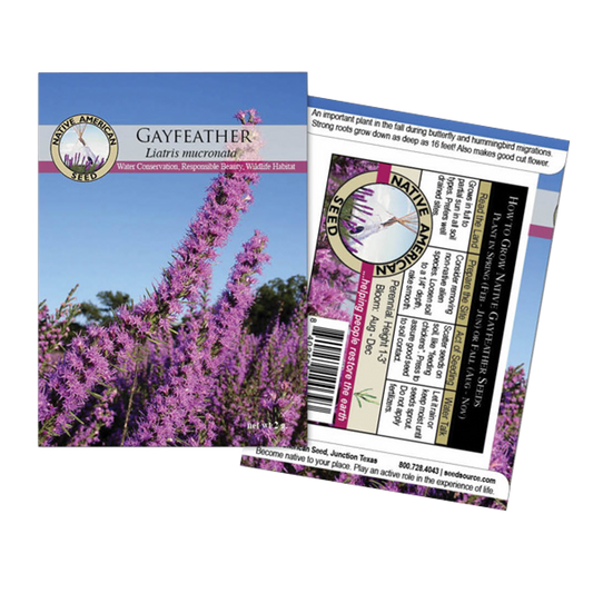 Plants for Birds - Gayfeather - Small Pack (Native American Seed)