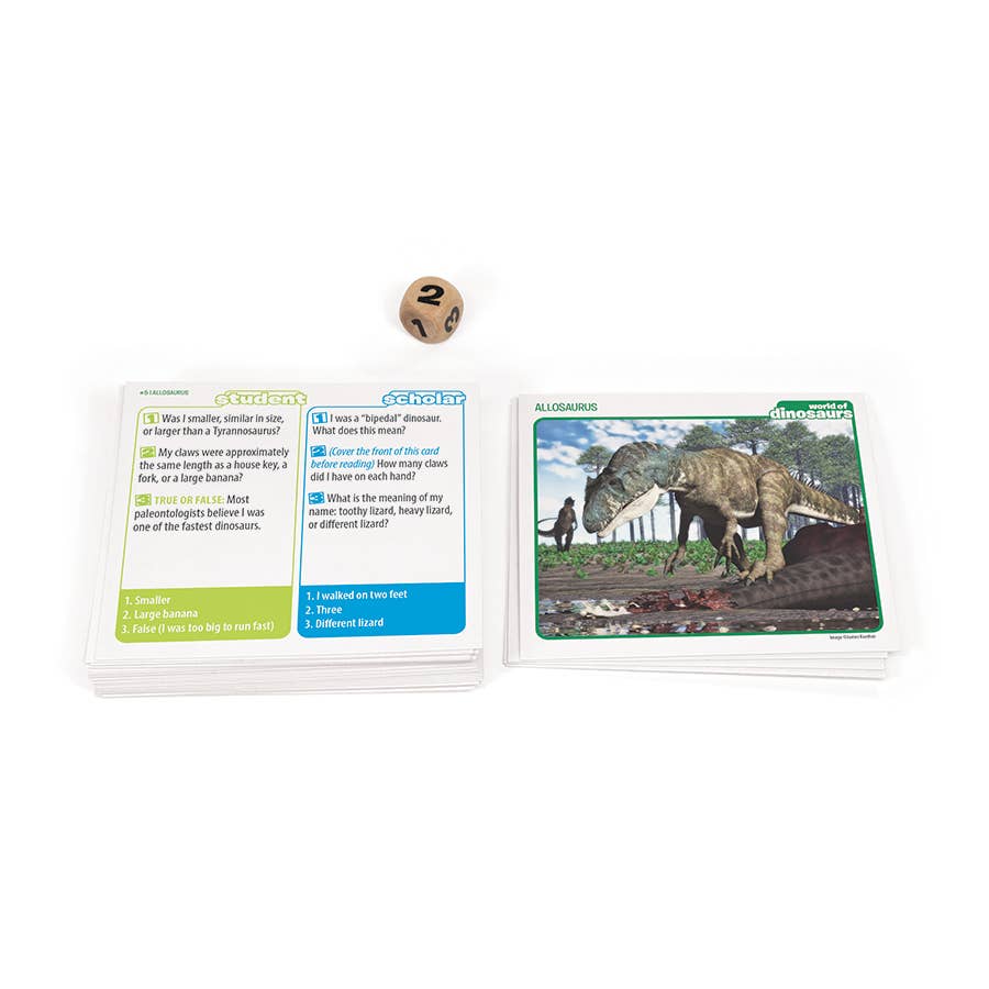 Game - Prof. Noggin World of Dinosaurs Card Game