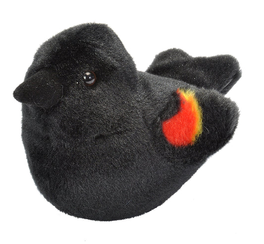 Plush Bird - Red-Winged Blackbird