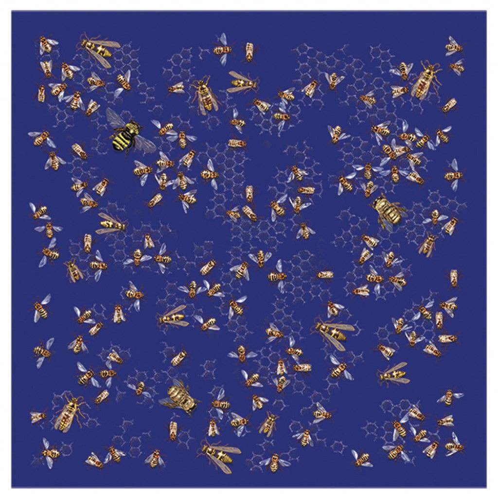 Bandana - Bees Glow-in-the-Dark (The Printed Image / Nature Facts)