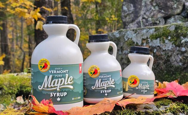 Bird-Friendly Maple Syrup - Dark Pint