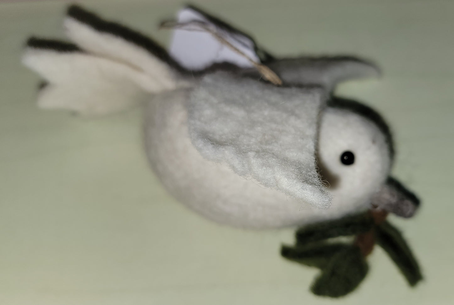 Holiday - Felt Bird Ornament - Dove