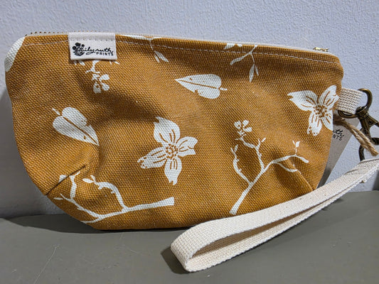Clip-on Pouch - Canvas - Dogwoods