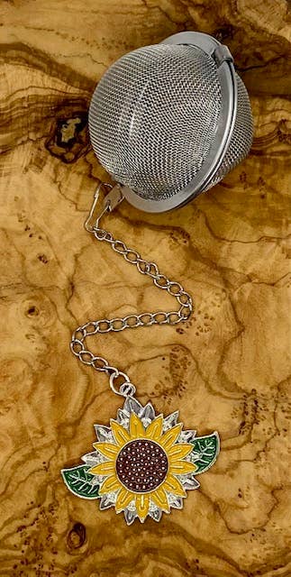 Loose Leaf Tea Infuser Ball - Sunflower Charm