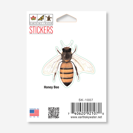 Sticker - Honey Bee Nature Sticker, 2.5" x 3.5"