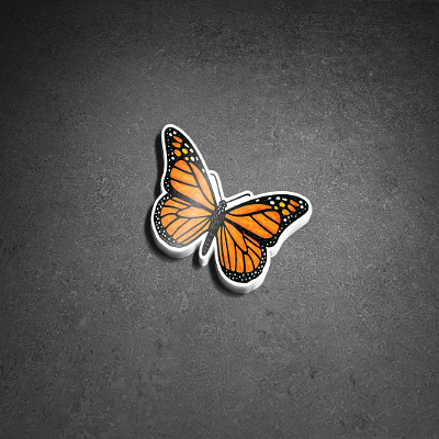 Sticker - Monarch Butterfly