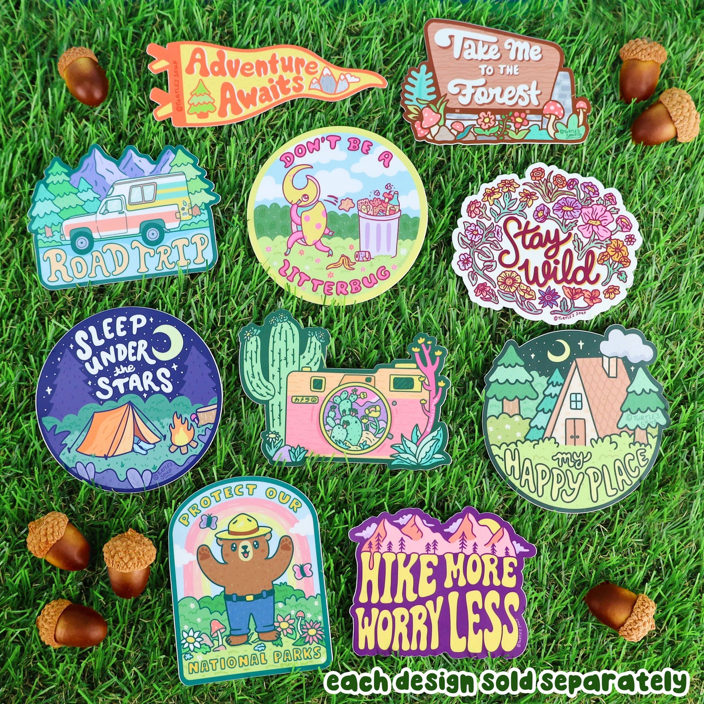 Sticker - "Take Me to the Forest" Vinyl Sticker