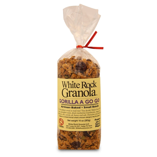 Snacks - White Rock Granola - Gorilla a Go Go (10 oz)