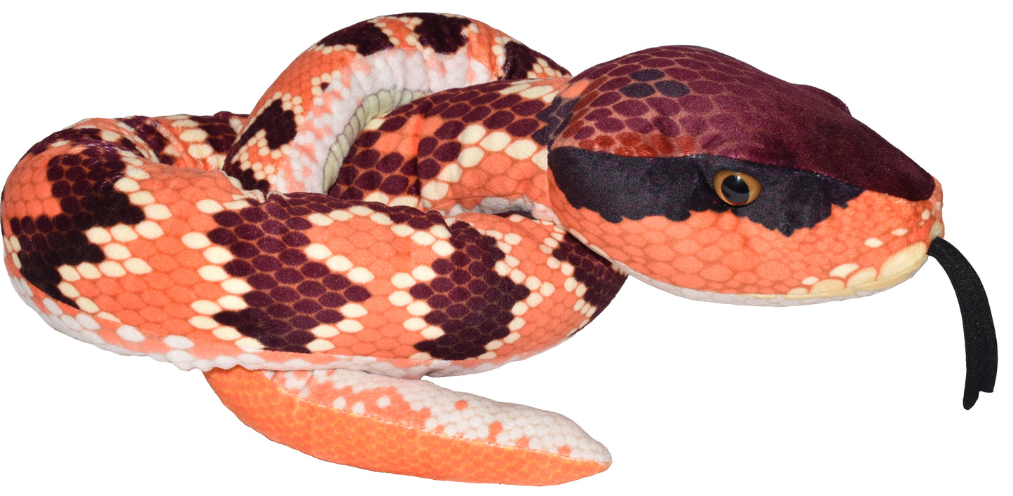 Plush Animal - Eastern Cottonmouth Snake 54"