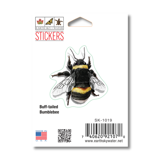 Sticker - Buff-tailed Bumblebee Nature Sticker, 2.5" x 3.5"