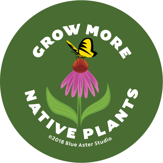 Pinback Button - Grow More Native Plants