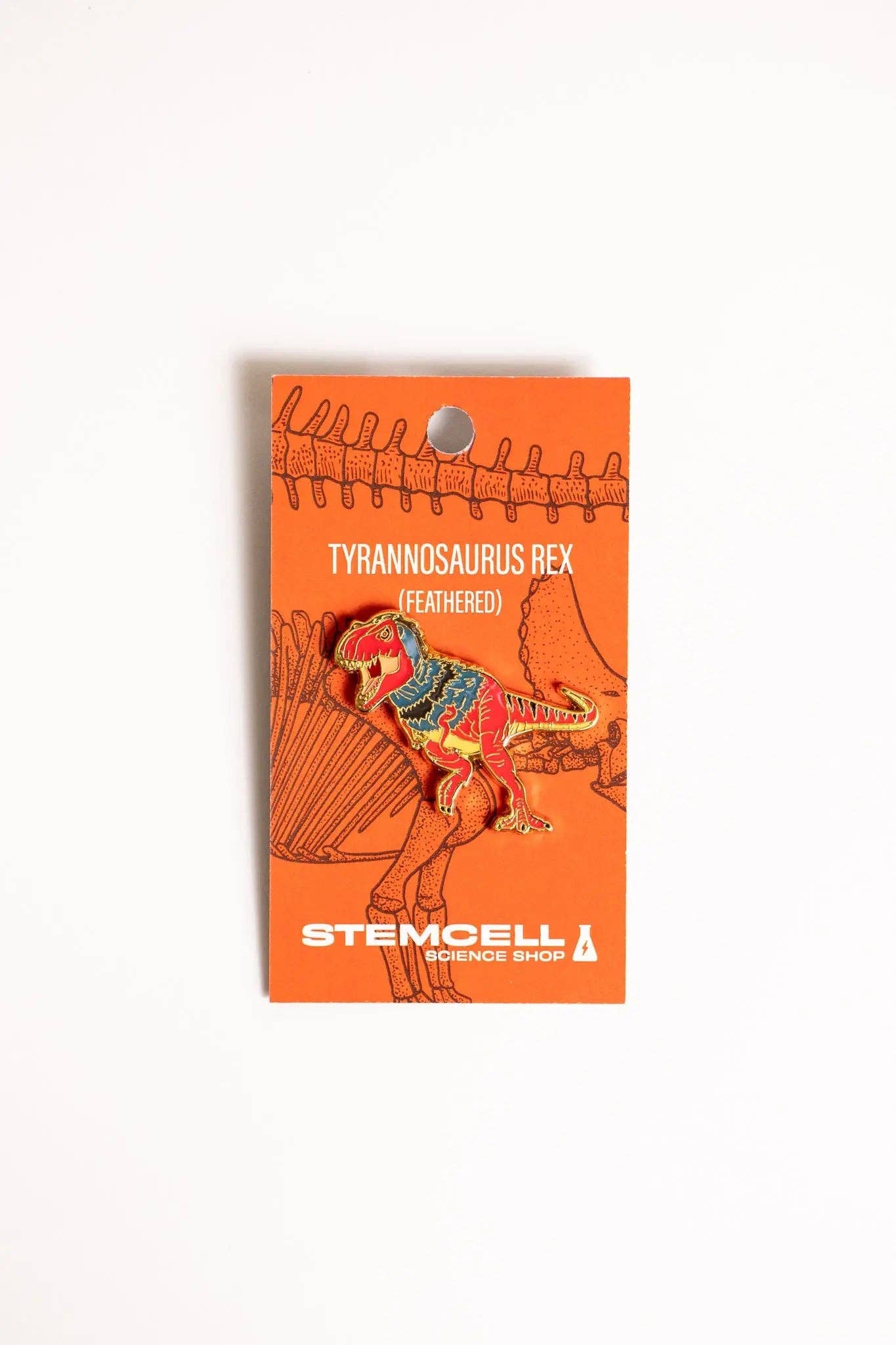 Pin - Tyrannosaurus Rex (Feathered) Enamel Pin