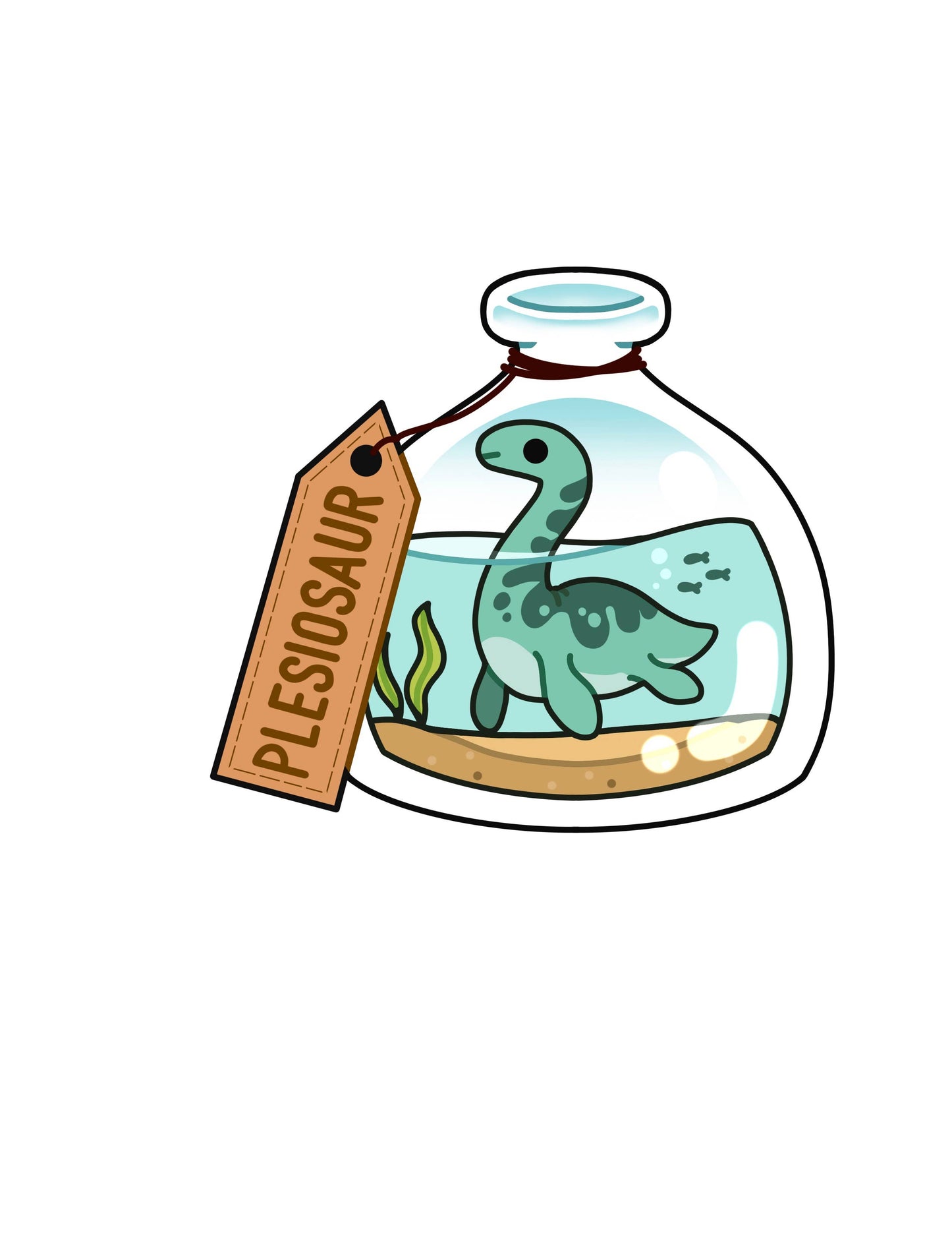 Sticker - Plesiosaur Dinosaur