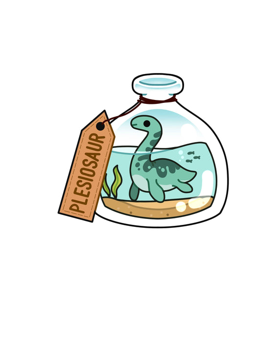 Sticker - Plesiosaur Dinosaur