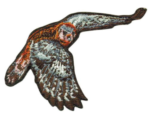 Patch - Kestrel Falcon (Iron-on)