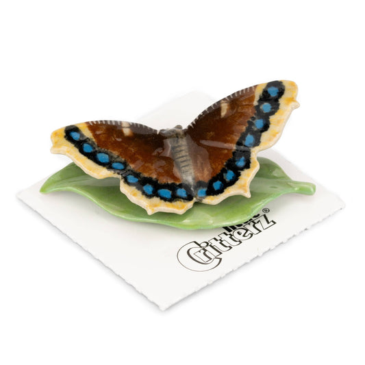 Little Critterz Porcelain Miniature - "Hope" Mourning Cloak Butterfly