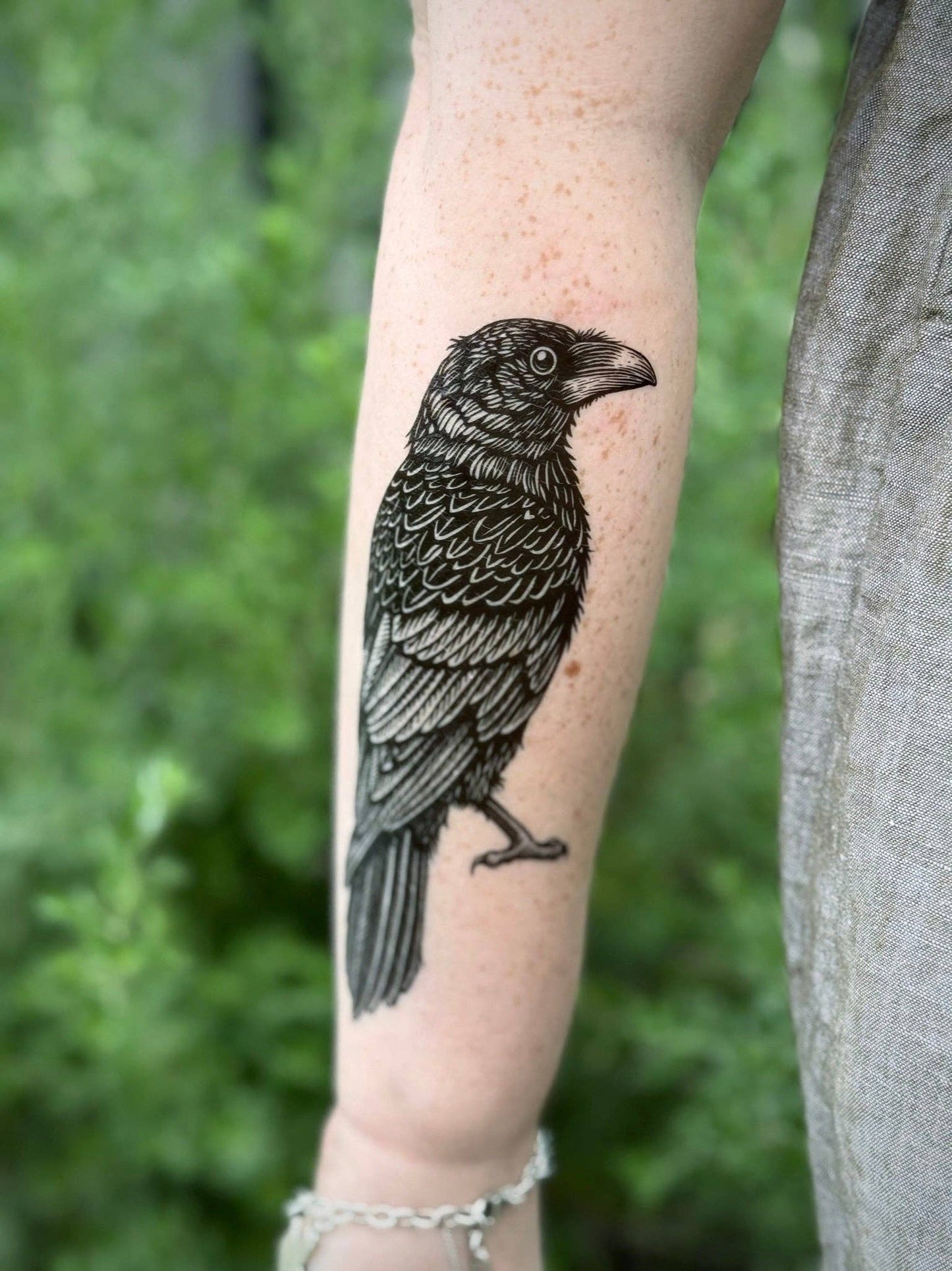 Temporary Tattoo - Raven (1 Pack)