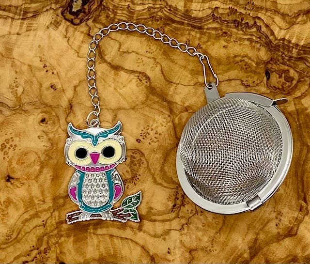 Loose Leaf Tea Infuser Ball - Owl Charm