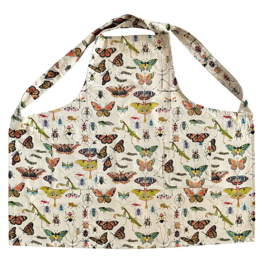Apron - Smock Style - Insects