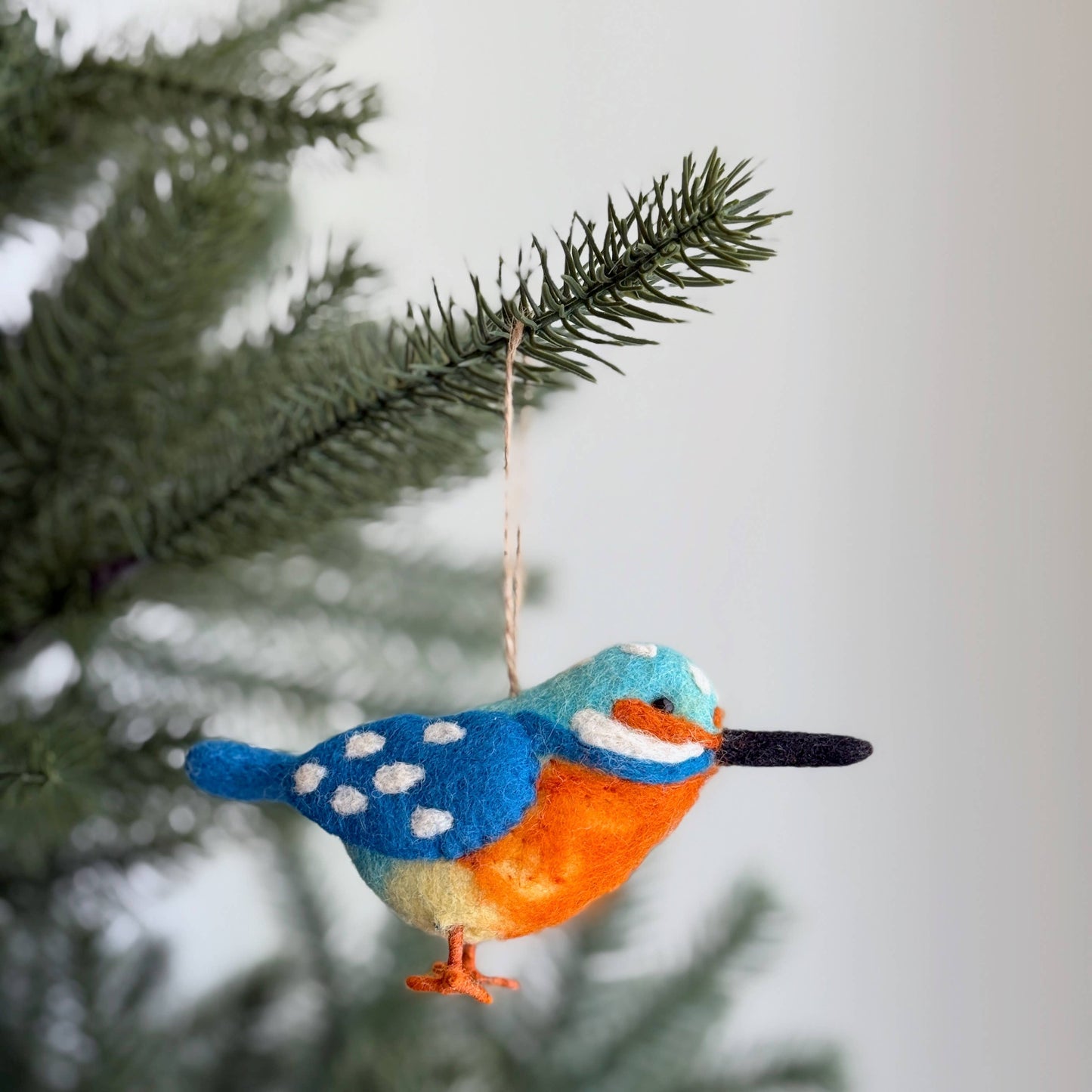 Ornament - Felted Chickadee