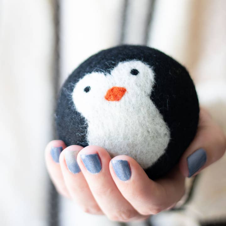 Eco-Laundry - Wool Dryer Ball - Penguin