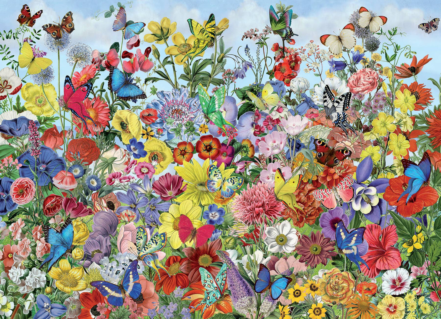 Puzzle - Butterfly Garden (1000-Piece)