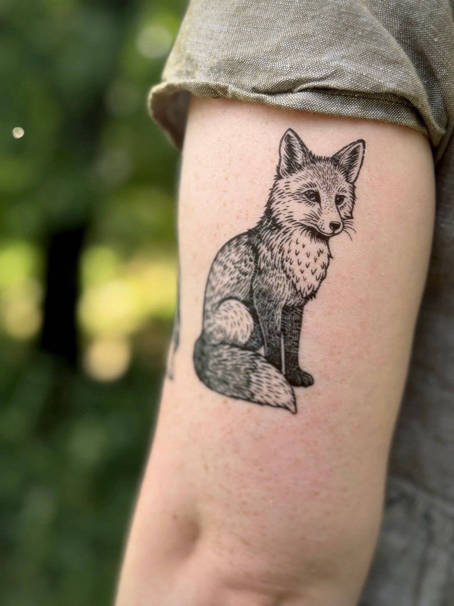 Temporary Tattoo - Fox (1 Pack)