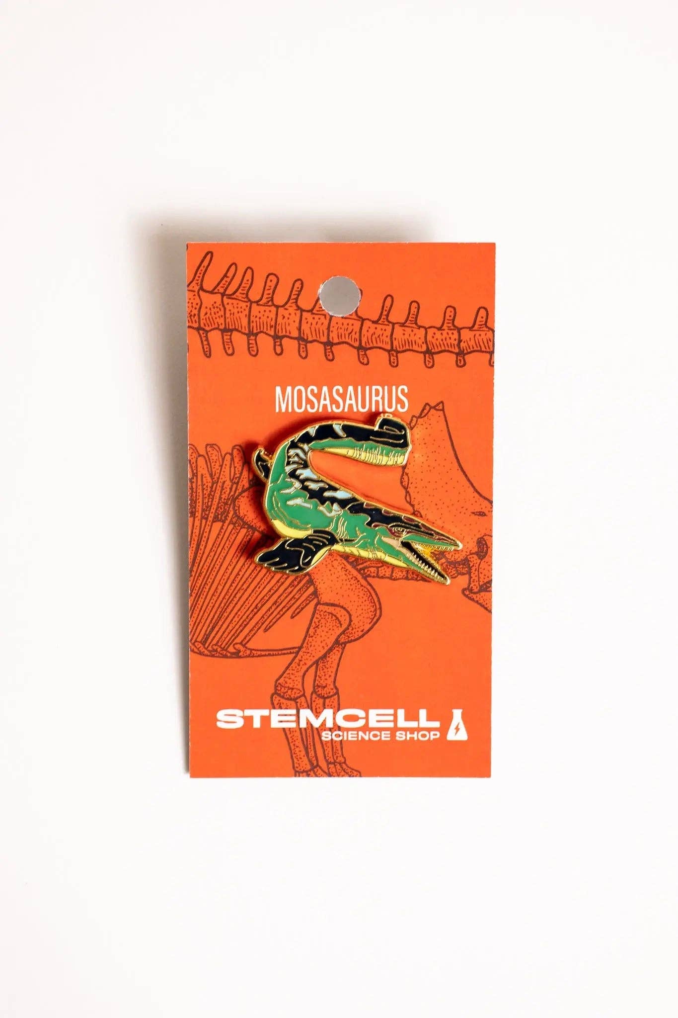 Pin - Mosasaurus Enamel Pin (Mosasaurus hoffmanni)