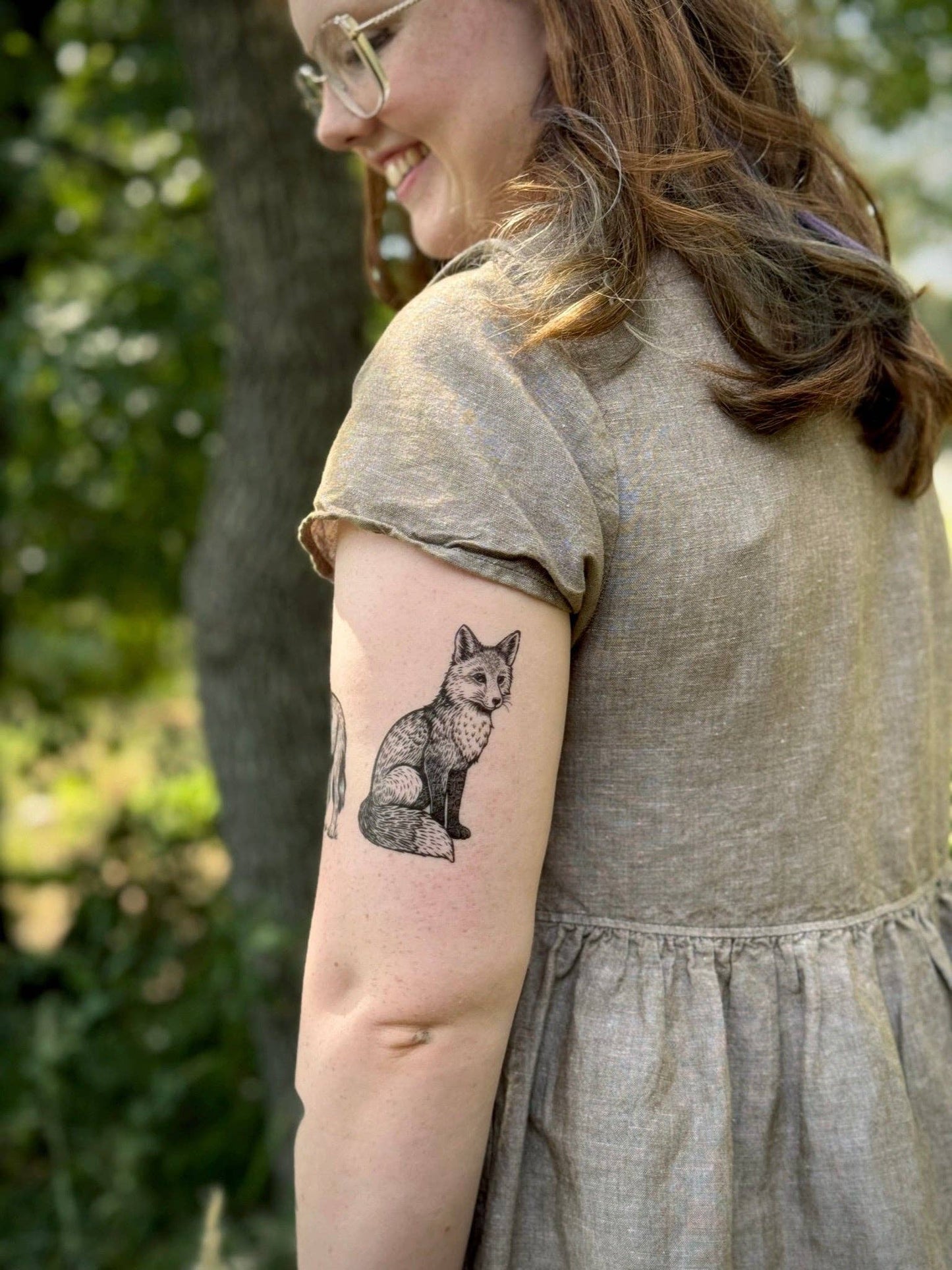 Temporary Tattoo - Fox (1 Pack)