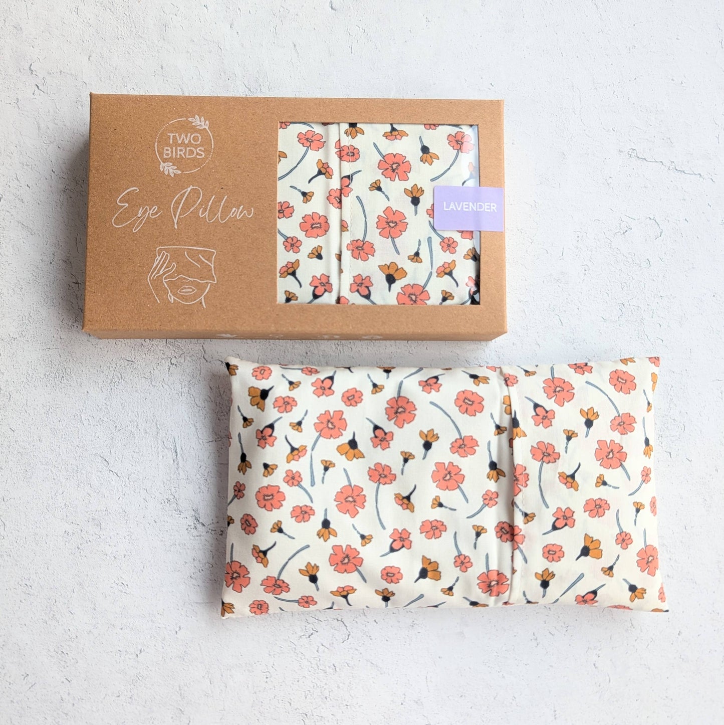 Weighted Eye Pillow - Falling Flowers - Scent Free