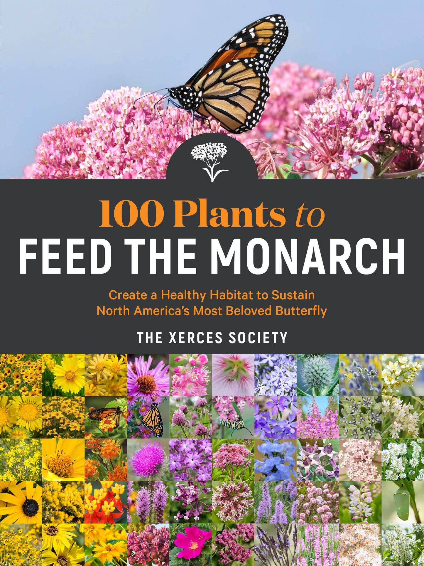 Book - 100 Plants to Feed the Monarch: Create a Healthy Habitat to Sustain North America's Most Beloved Butterfly by The Xerces Society (Paperback)