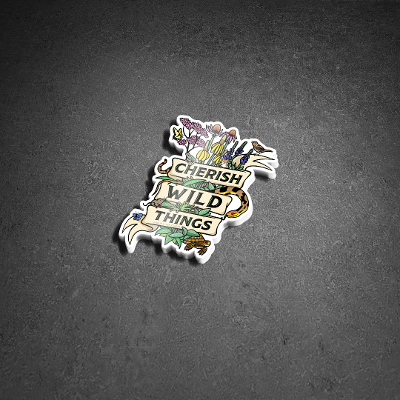 Sticker - Cherish Wild Things