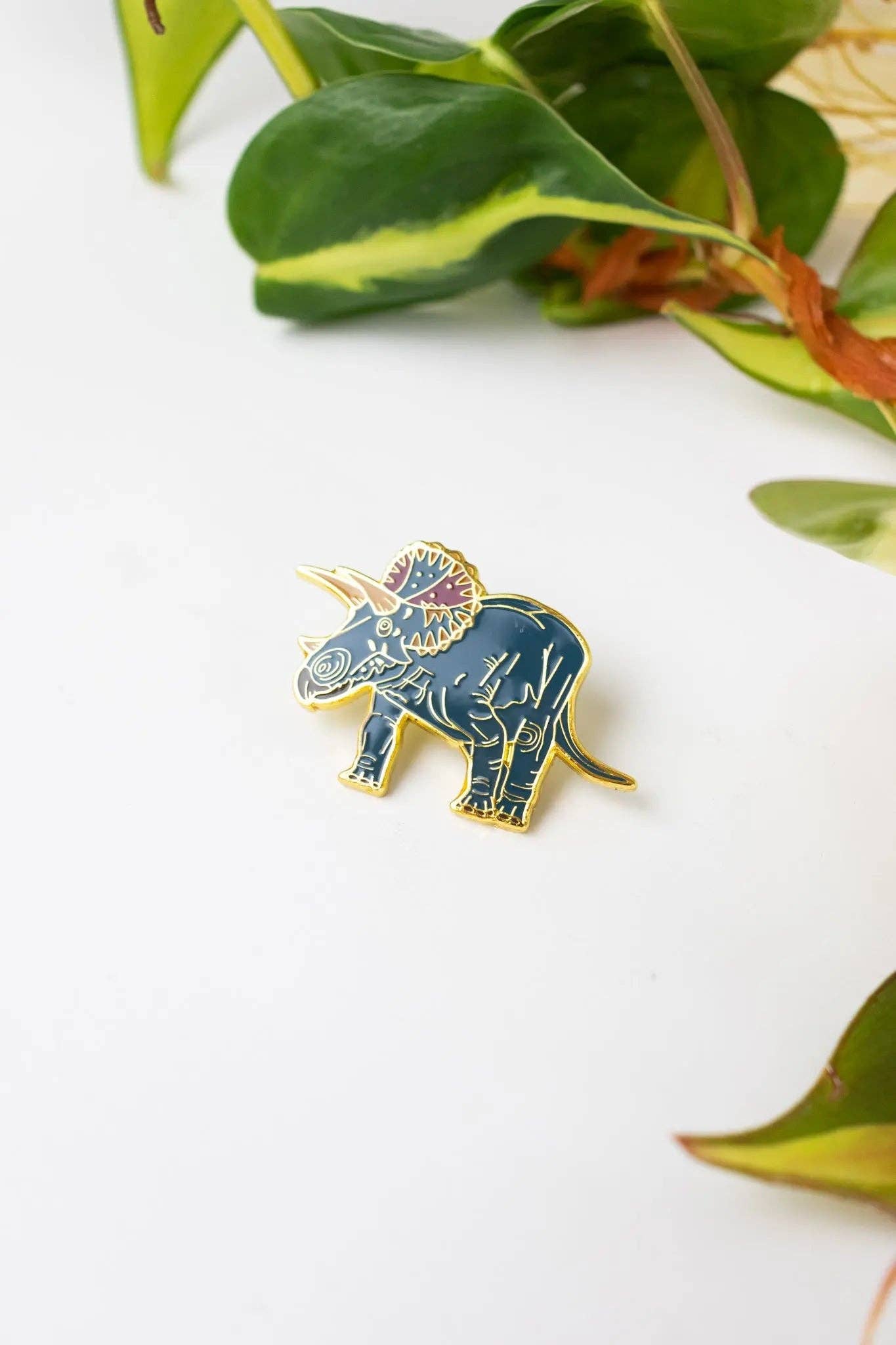 Pin - Triceratops Enamel Pin (Triceratops horridus)
