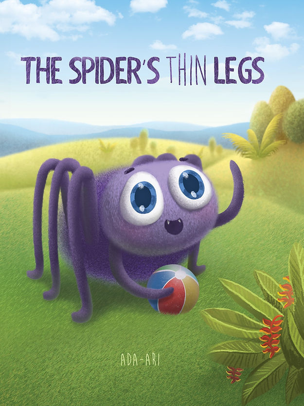 Book - Spider's Thin Legs by Ada Ari (Hardback)