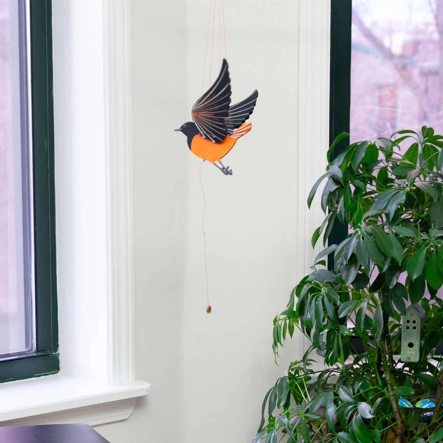 Flying Bird Mobile - Baltimore Oriole
