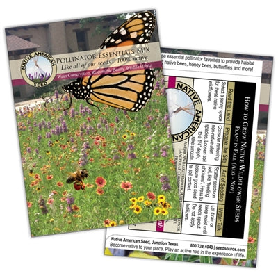 Plants for Birds - Pollinator Essentials Mix - Small Pack (Native American Seed)