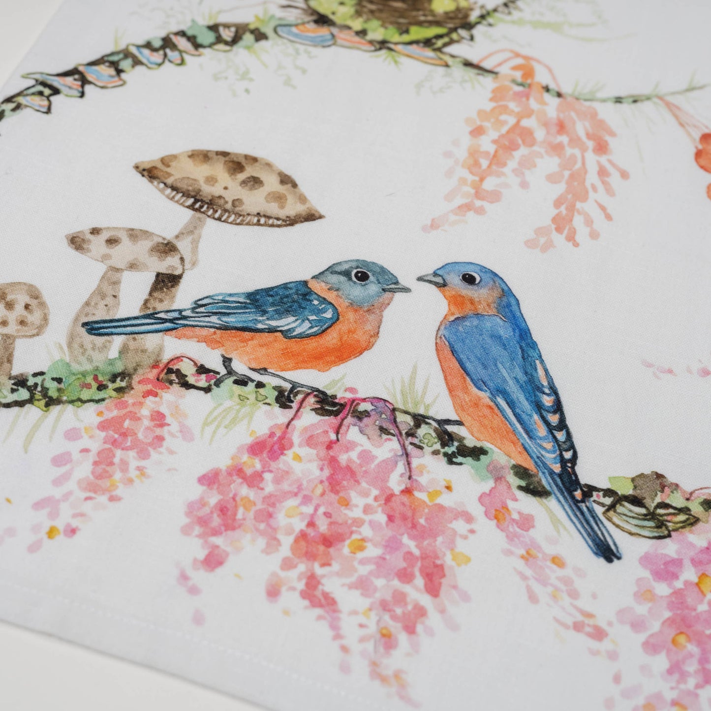 Tea Towel - Blue Birds