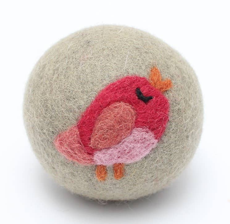 Eco-Laundry - Wool Dryer Balls - Birds