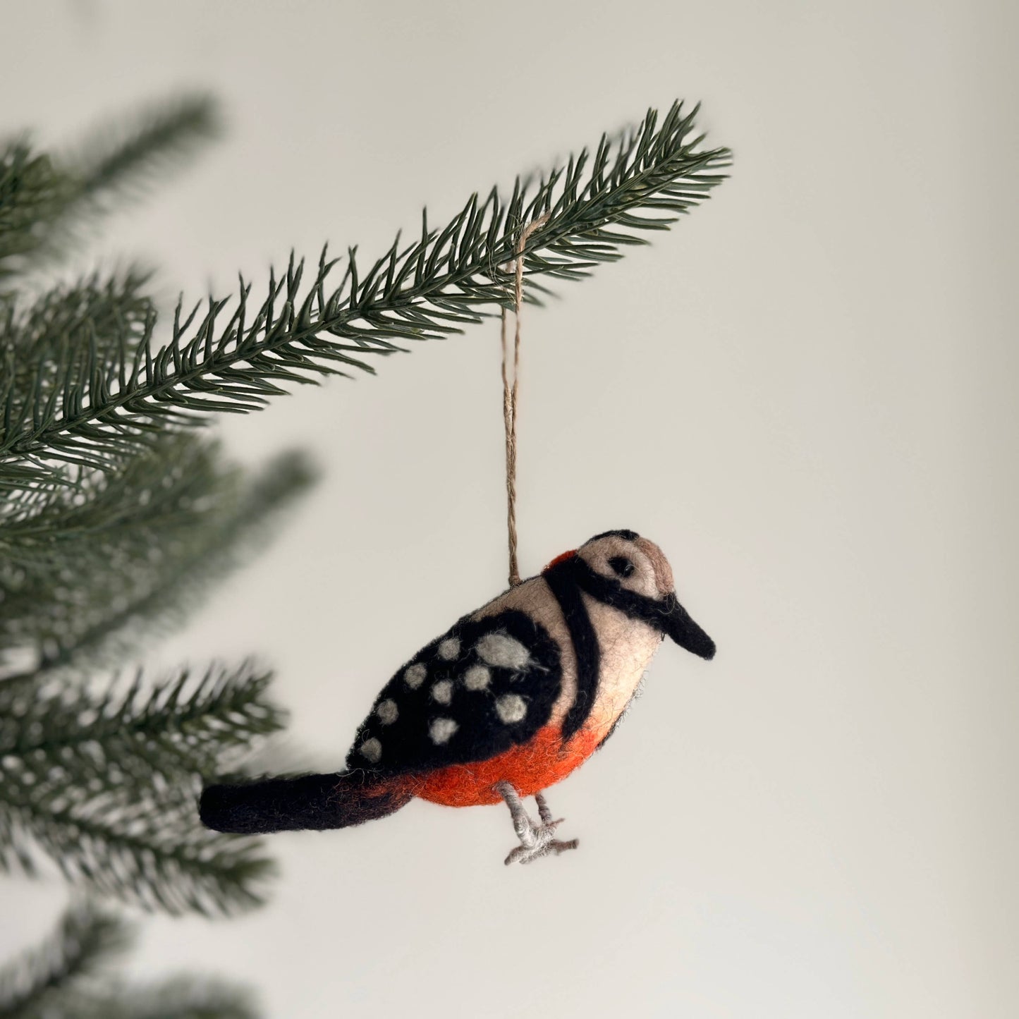 Ornament - Felted Robin
