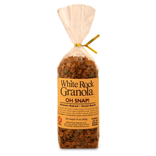 Snacks - White Rock Granola - Oh Snap! (10 oz)