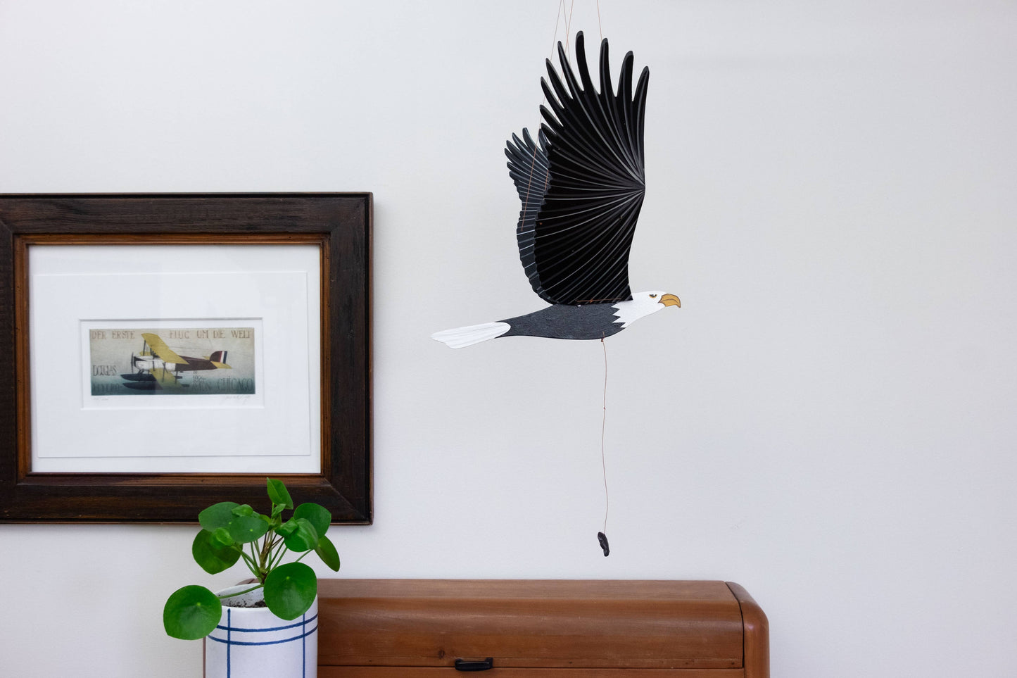 Flying Bird Mobile - American Bald Eagle